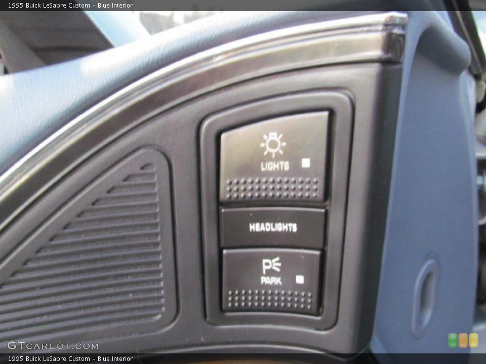 Blue Interior Controls for the 1995 Buick LeSabre Custom #73828187