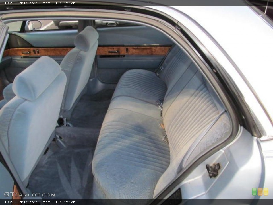 Blue Interior Rear Seat for the 1995 Buick LeSabre Custom #73828224