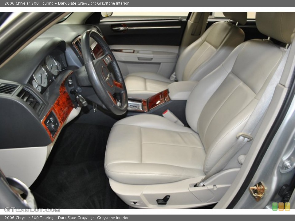 Dark Slate Gray/Light Graystone Interior Front Seat for the 2006 Chrysler 300 Touring #73830671