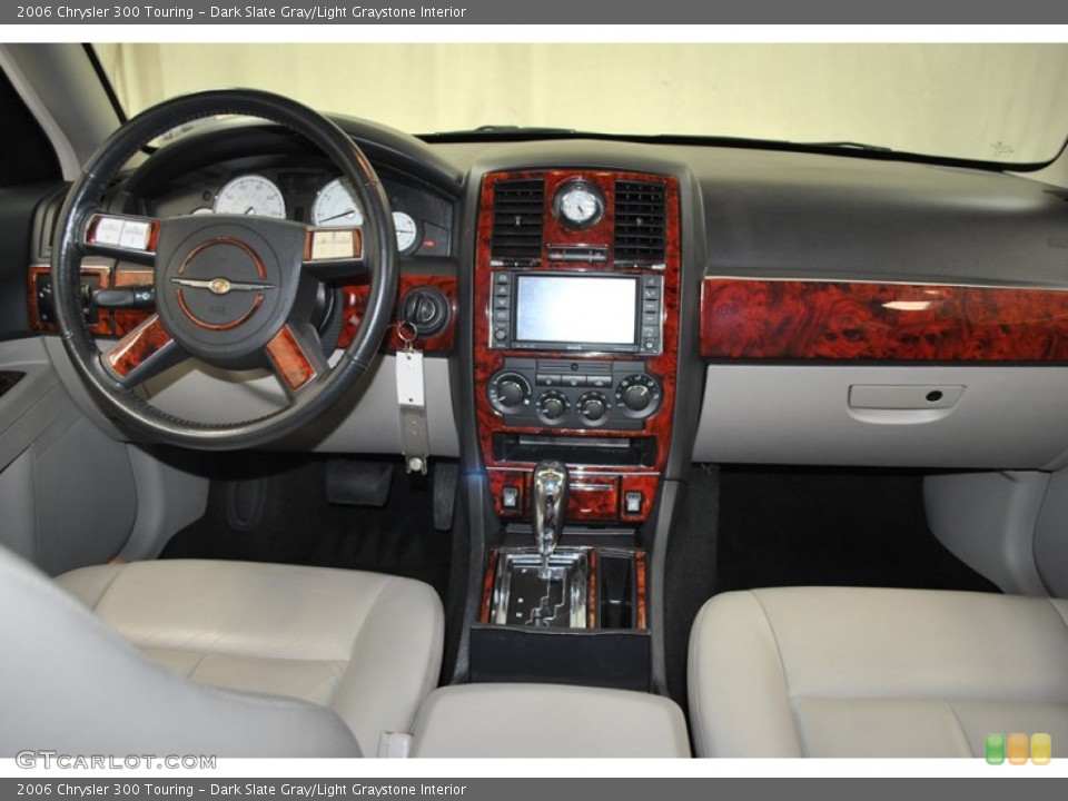 Dark Slate Gray/Light Graystone Interior Dashboard for the 2006 Chrysler 300 Touring #73830698