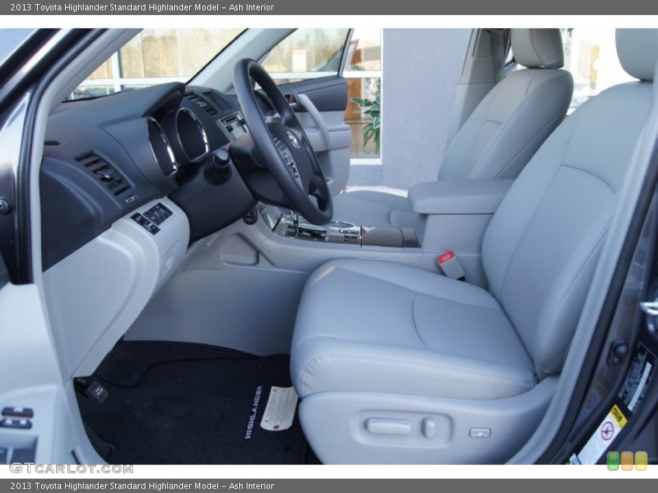 Ash Interior Front Seat for the 2013 Toyota Highlander  #73832603