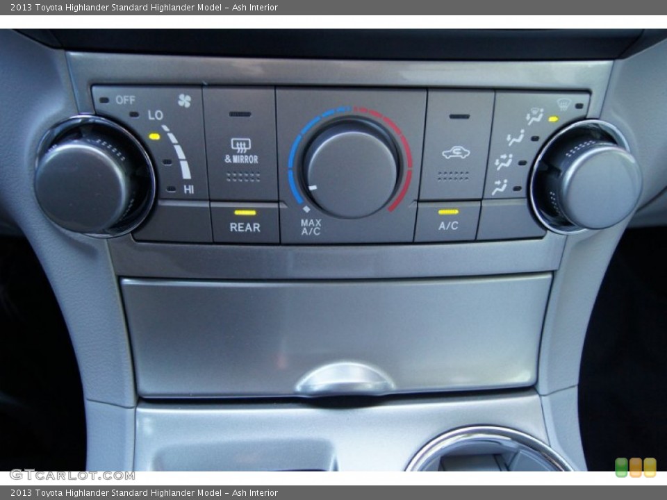 Ash Interior Controls for the 2013 Toyota Highlander  #73833062