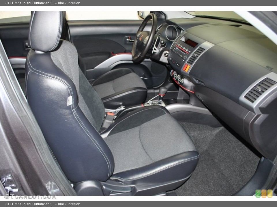 Black Interior Front Seat for the 2011 Mitsubishi Outlander SE #73835144