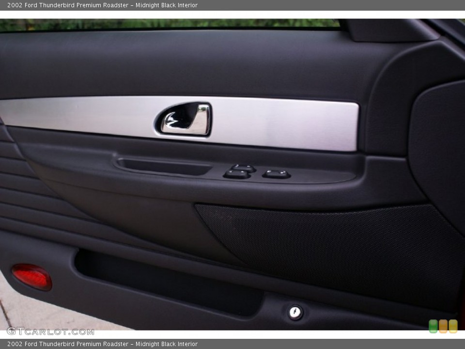 Midnight Black Interior Door Panel for the 2002 Ford Thunderbird Premium Roadster #73835231