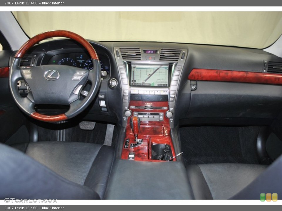 Black Interior Dashboard for the 2007 Lexus LS 460 #73835387