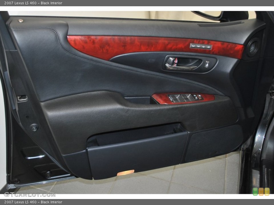 Black Interior Door Panel for the 2007 Lexus LS 460 #73835708