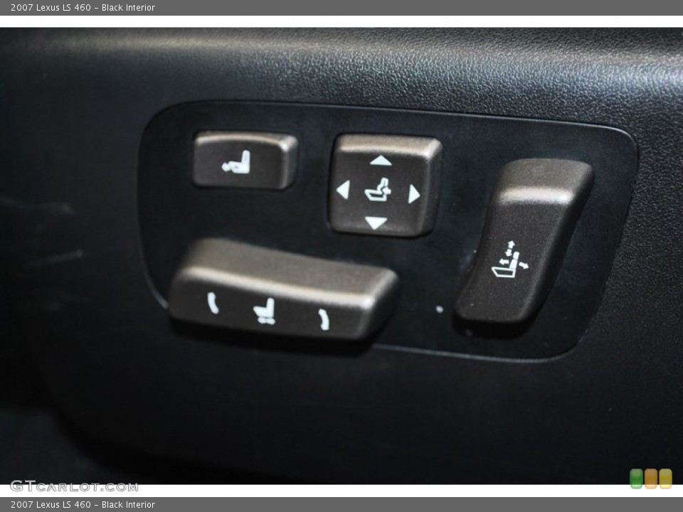 Black Interior Controls for the 2007 Lexus LS 460 #73835741