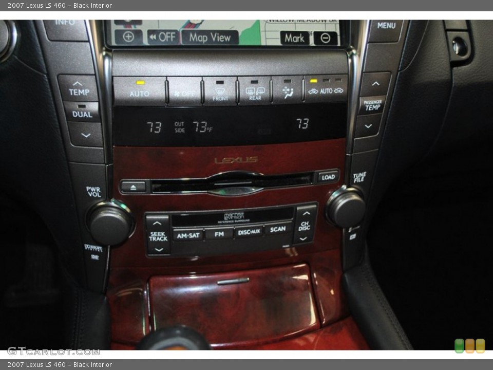 Black Interior Controls for the 2007 Lexus LS 460 #73835888