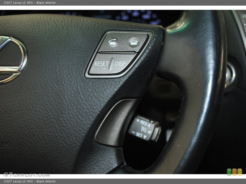 Black Interior Controls for the 2007 Lexus LS 460 #73836077