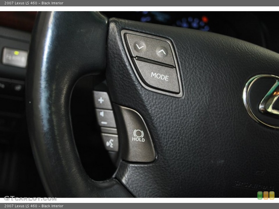 Black Interior Controls for the 2007 Lexus LS 460 #73836116