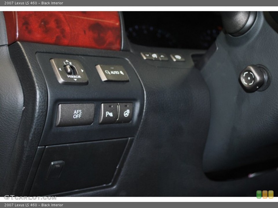 Black Interior Controls for the 2007 Lexus LS 460 #73836132