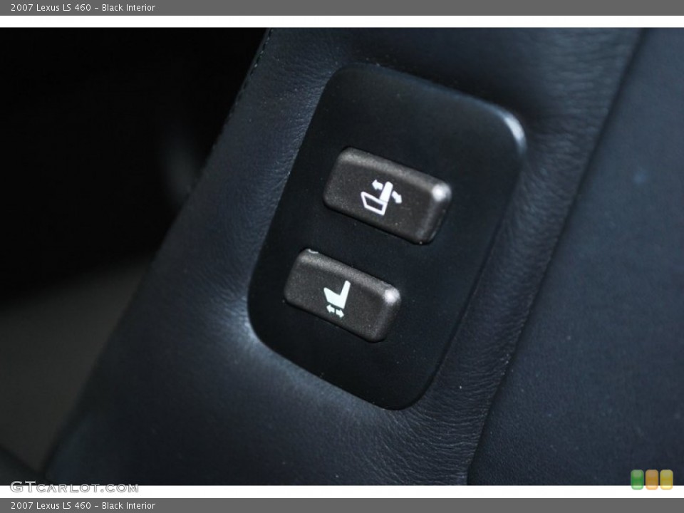Black Interior Controls for the 2007 Lexus LS 460 #73836242