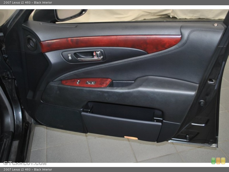 Black Interior Door Panel for the 2007 Lexus LS 460 #73836589