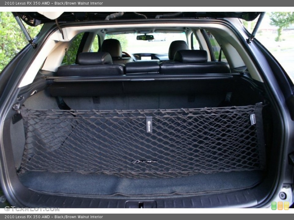 Black/Brown Walnut Interior Trunk for the 2010 Lexus RX 350 AWD #73837124