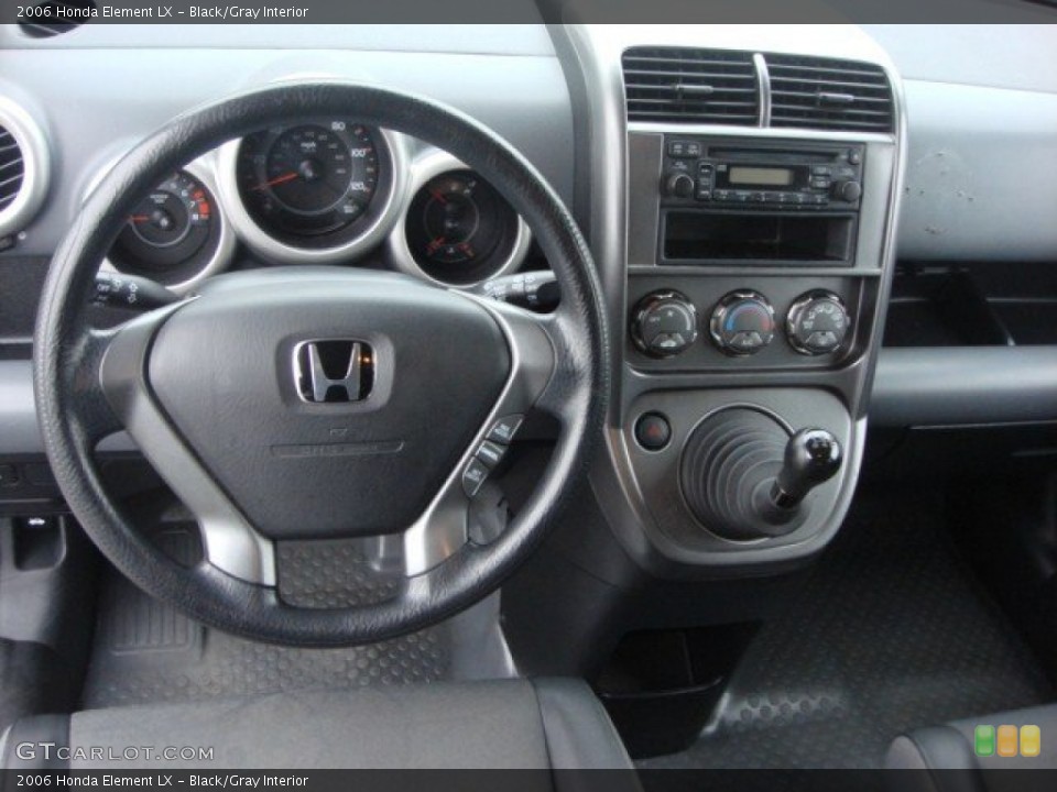 Black/Gray Interior Dashboard for the 2006 Honda Element LX #73840382