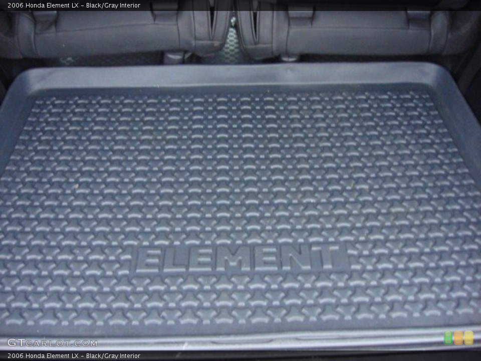 Black/Gray Interior Trunk for the 2006 Honda Element LX #73840400