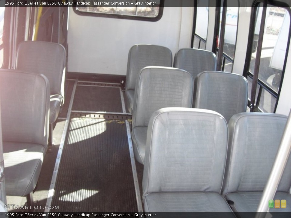 Grey Interior Photo for the 1995 Ford E Series Van E350 Cutaway Handicap Passenger Conversion #73841257