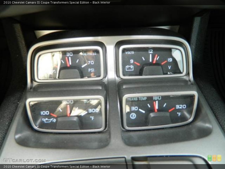 Black Interior Gauges for the 2010 Chevrolet Camaro SS Coupe Transformers Special Edition #73846358