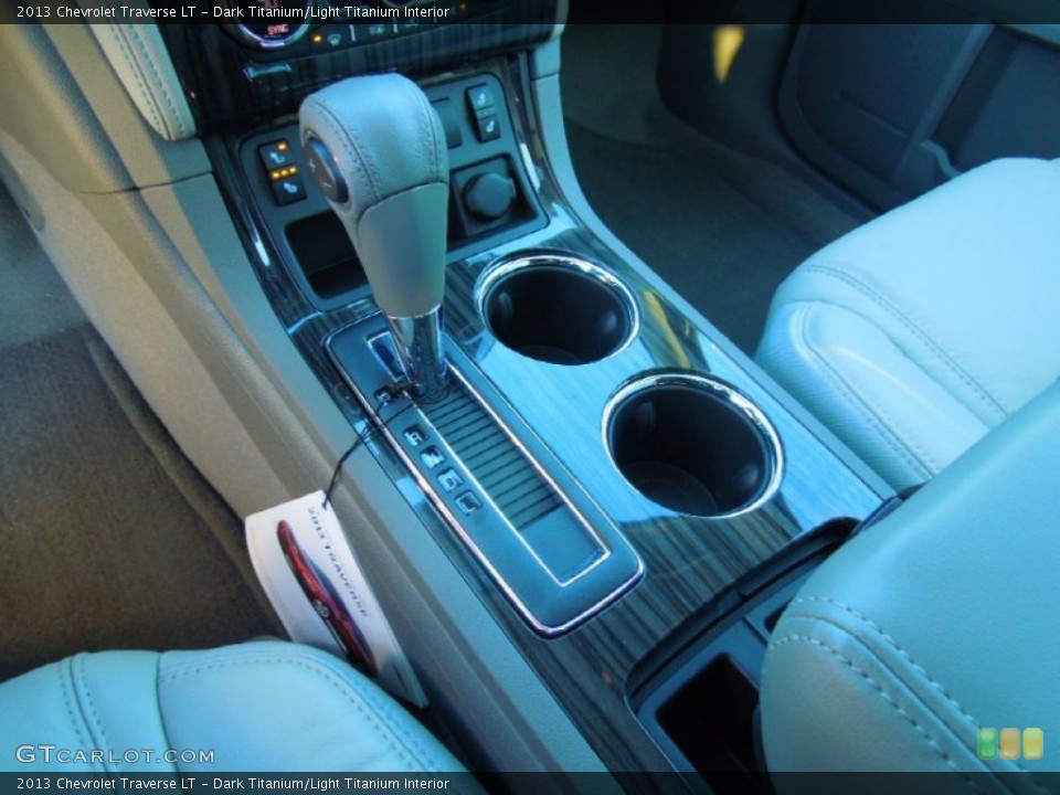 Dark Titanium/Light Titanium Interior Transmission for the 2013 Chevrolet Traverse LT #73850880