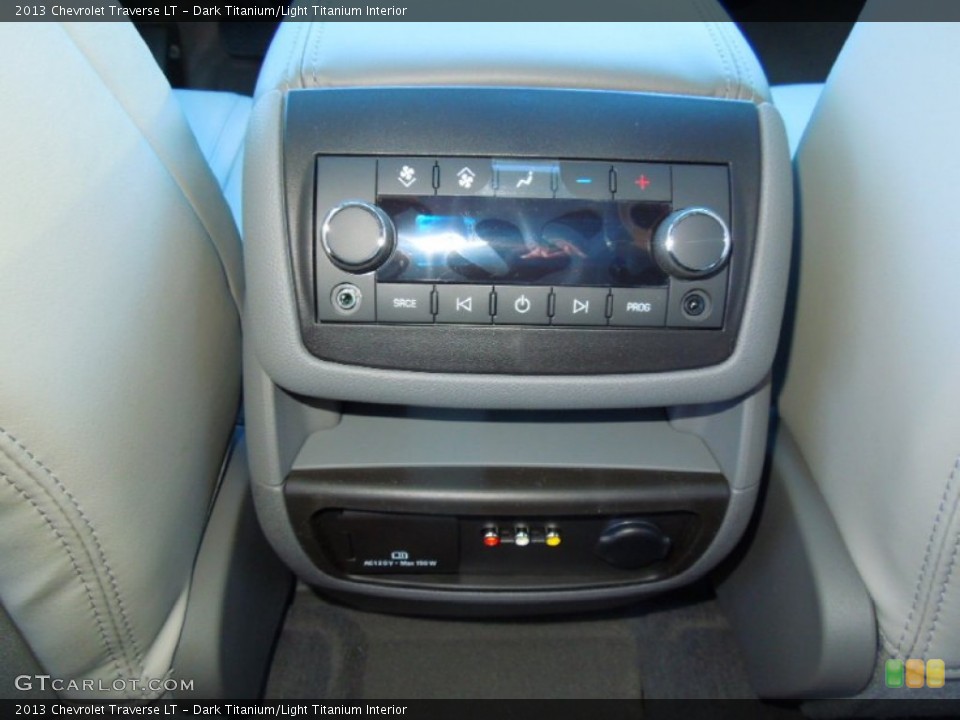 Dark Titanium/Light Titanium Interior Controls for the 2013 Chevrolet Traverse LT #73851011