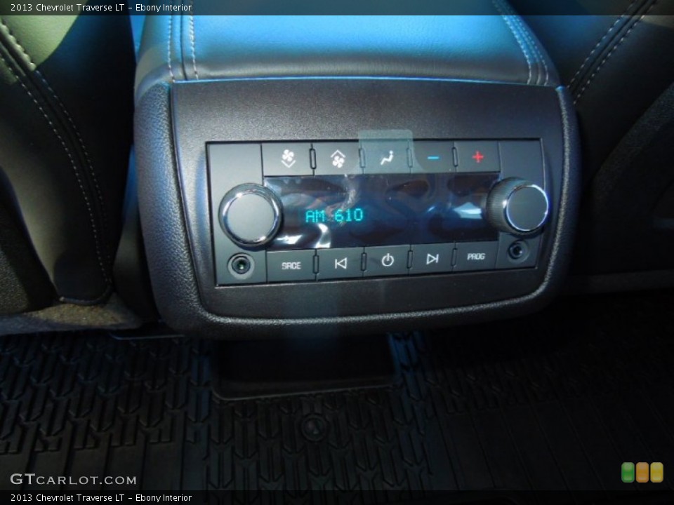 Ebony Interior Controls for the 2013 Chevrolet Traverse LT #73851635