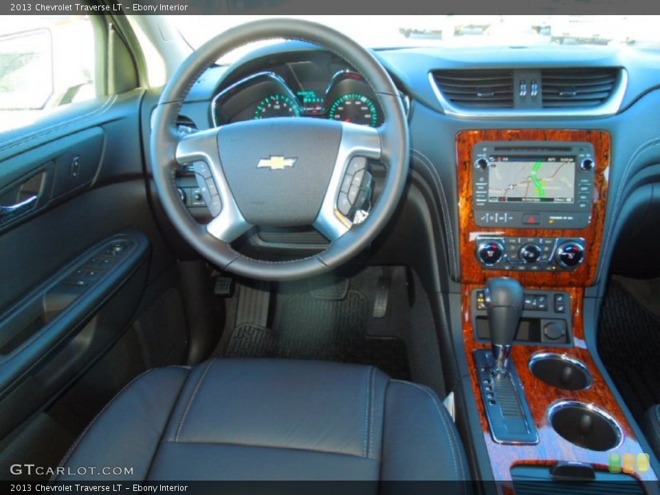 Ebony Interior Dashboard for the 2013 Chevrolet Traverse LT #73851660