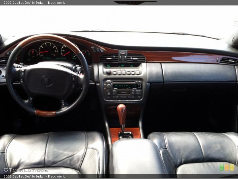 Black Interior Dashboard for the 2002 Cadillac DeVille Sedan #73851817