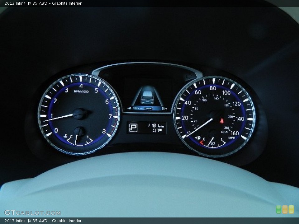 Graphite Interior Gauges for the 2013 Infiniti JX 35 AWD #73852346