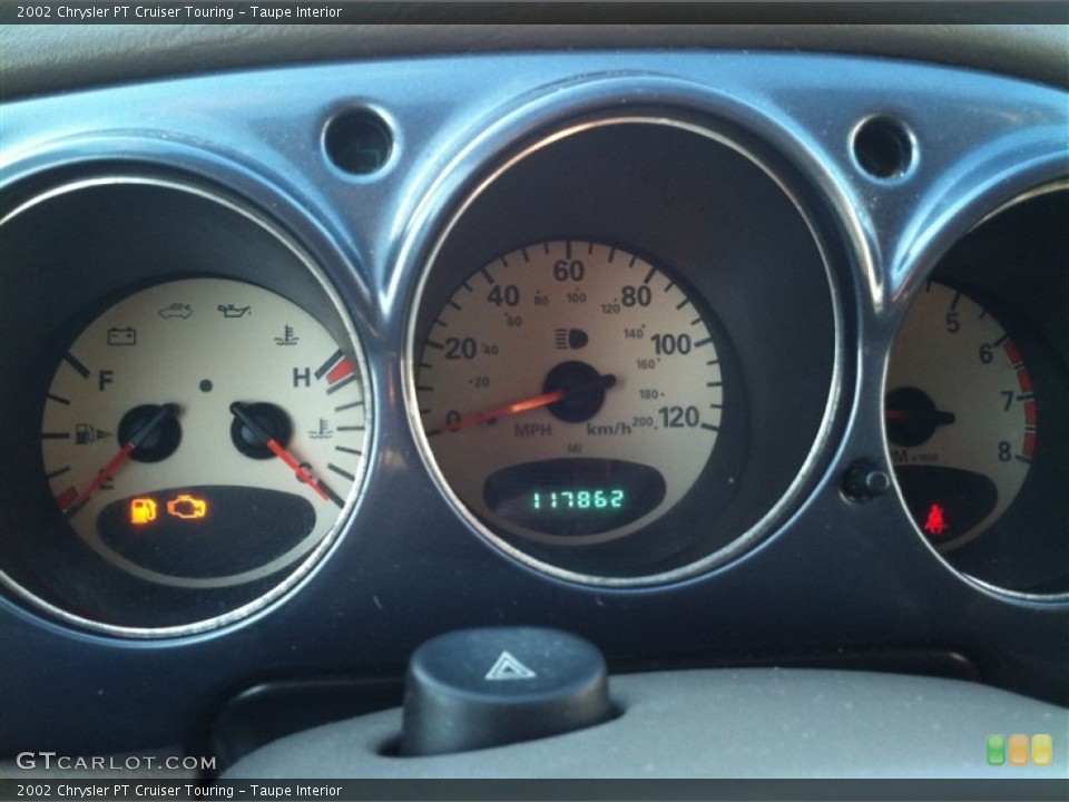 Taupe Interior Gauges for the 2002 Chrysler PT Cruiser Touring #73852852