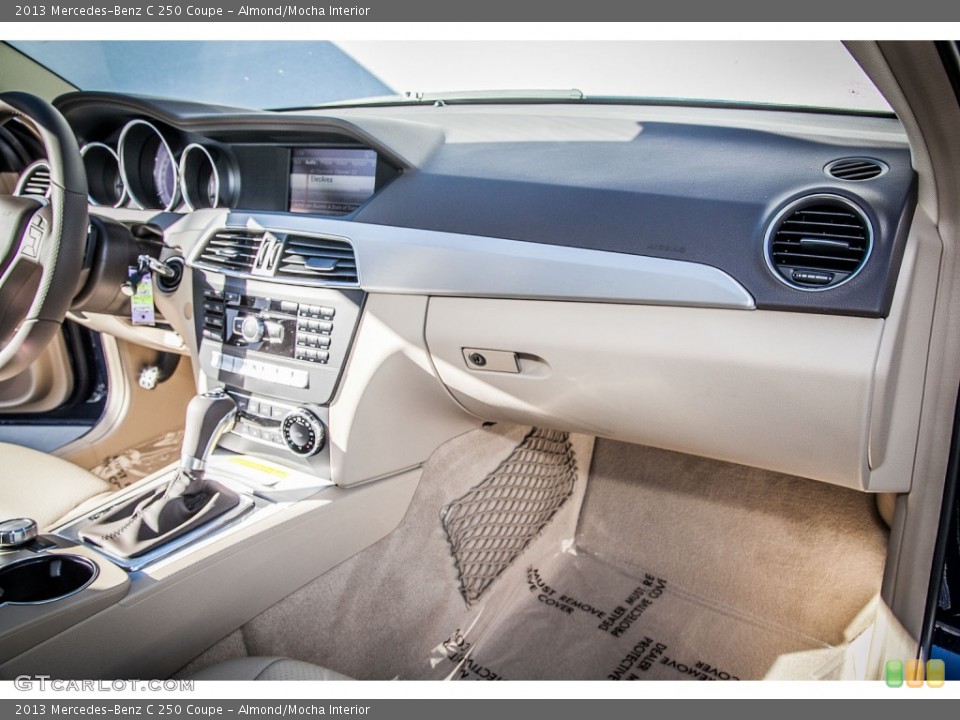 Almond/Mocha Interior Dashboard for the 2013 Mercedes-Benz C 250 Coupe #73856939