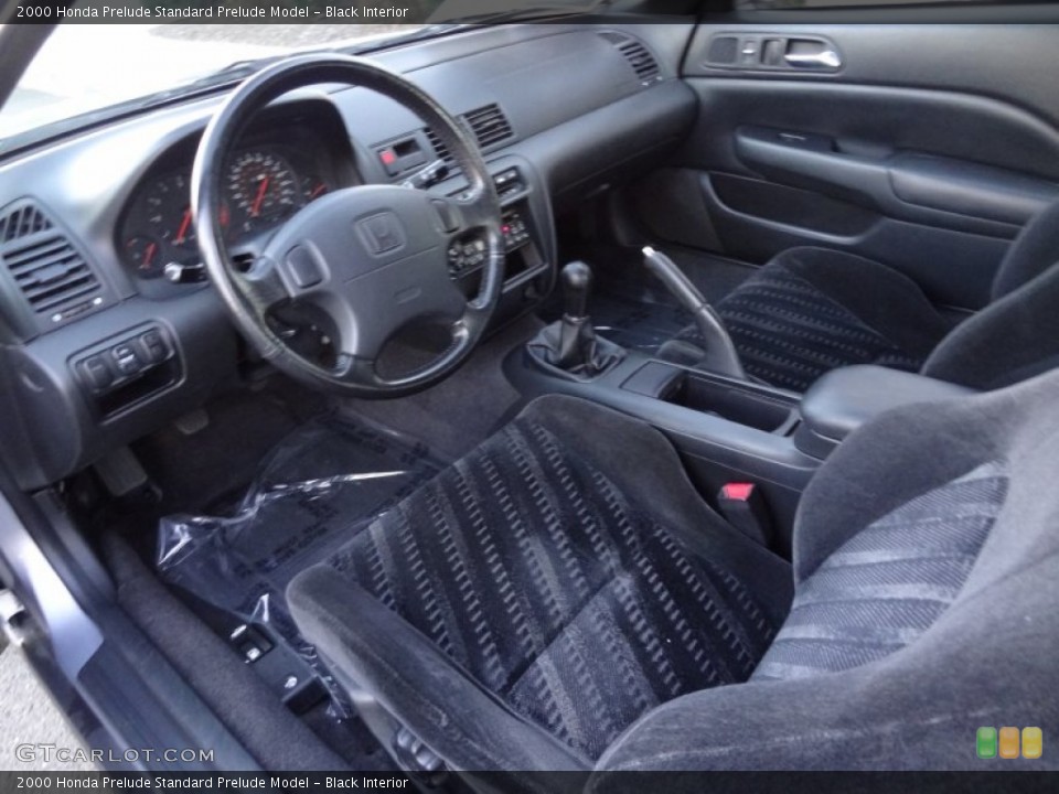 Black Interior Prime Interior for the 2000 Honda Prelude  #73857572