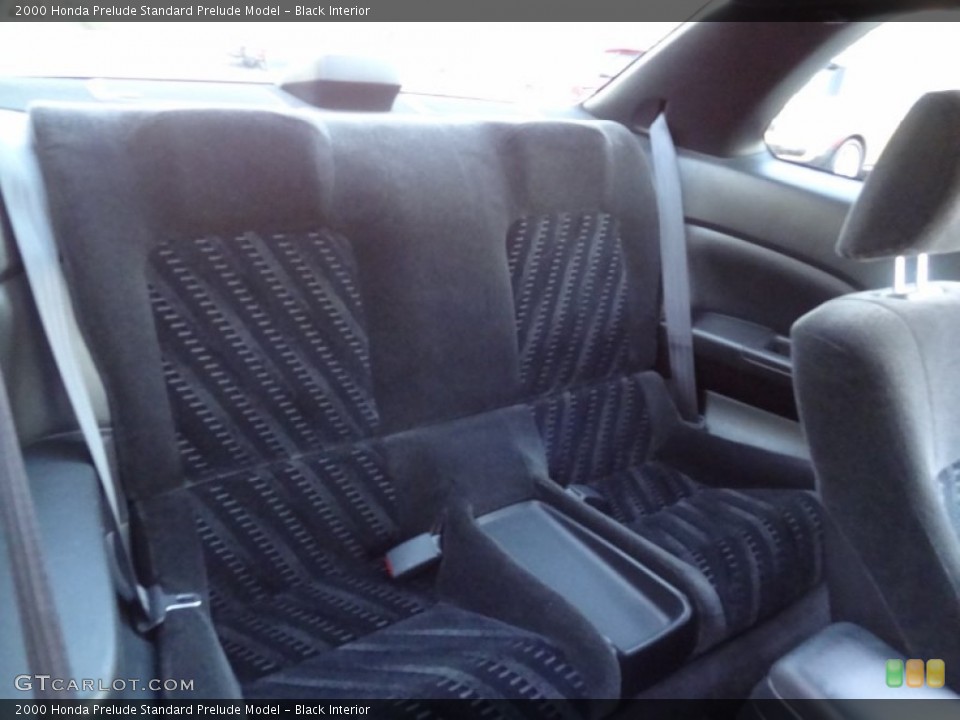 Black Interior Rear Seat for the 2000 Honda Prelude  #73857623