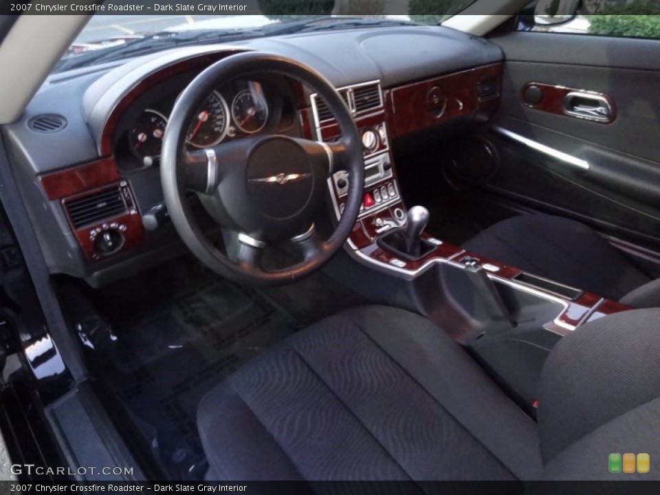 Dark Slate Gray Interior Prime Interior for the 2007 Chrysler Crossfire Roadster #73858629