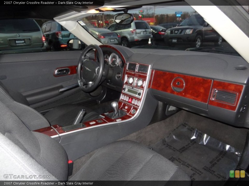 Dark Slate Gray Interior Dashboard for the 2007 Chrysler Crossfire Roadster #73858716
