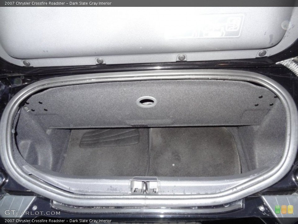 Dark Slate Gray Interior Trunk for the 2007 Chrysler Crossfire Roadster #73858802