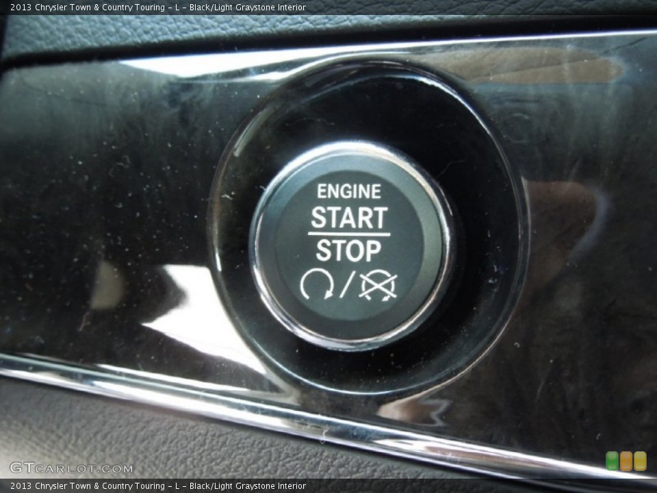 Black/Light Graystone Interior Controls for the 2013 Chrysler Town & Country Touring - L #73860590