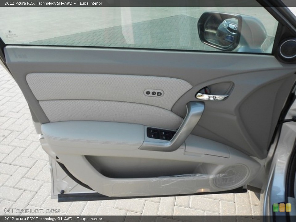 Taupe Interior Door Panel for the 2012 Acura RDX Technology SH-AWD #73860863