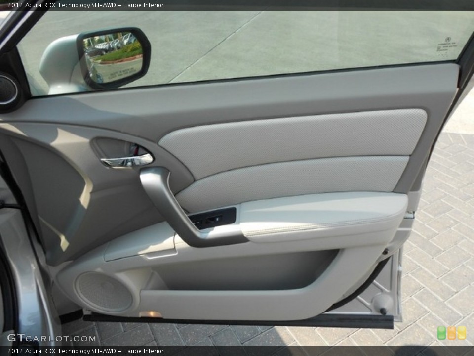 Taupe Interior Door Panel for the 2012 Acura RDX Technology SH-AWD #73860884