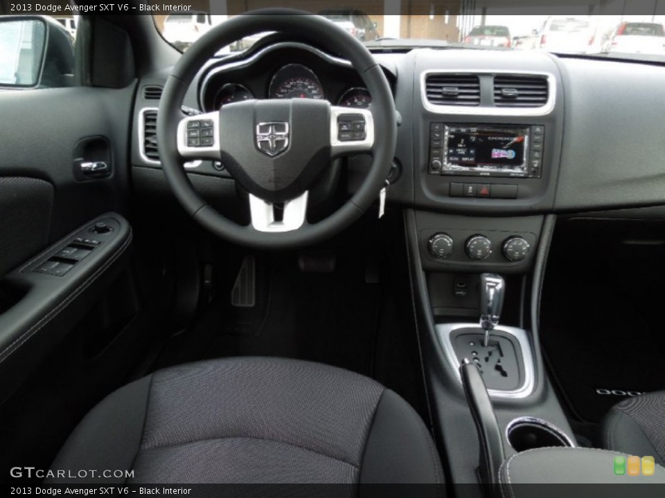 Black Interior Dashboard for the 2013 Dodge Avenger SXT V6 #73862768