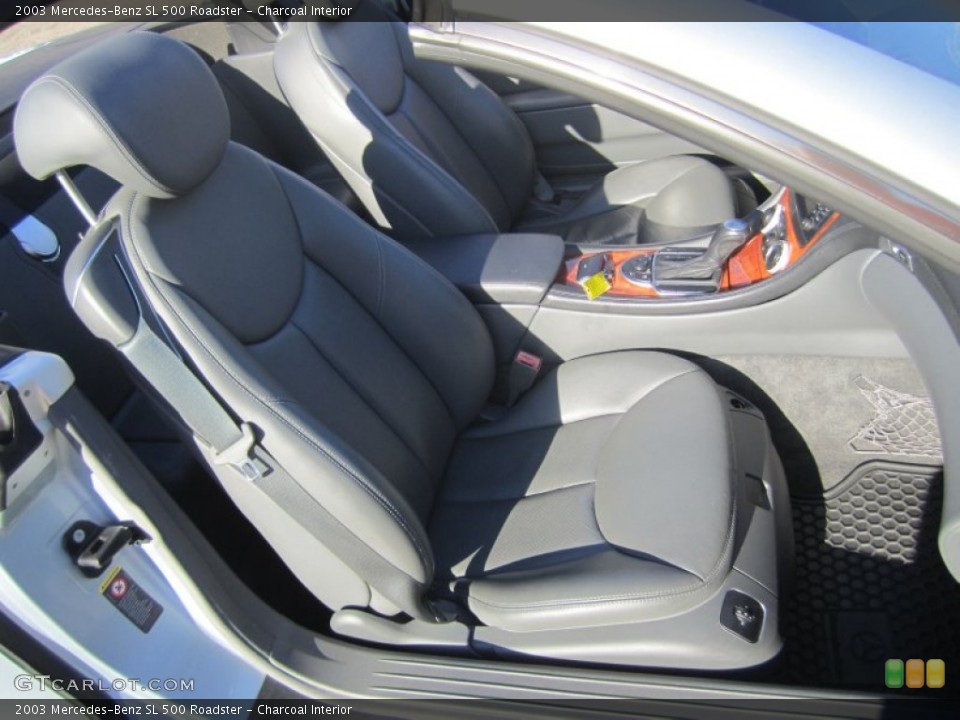 Charcoal Interior Front Seat for the 2003 Mercedes-Benz SL 500 Roadster #73864787