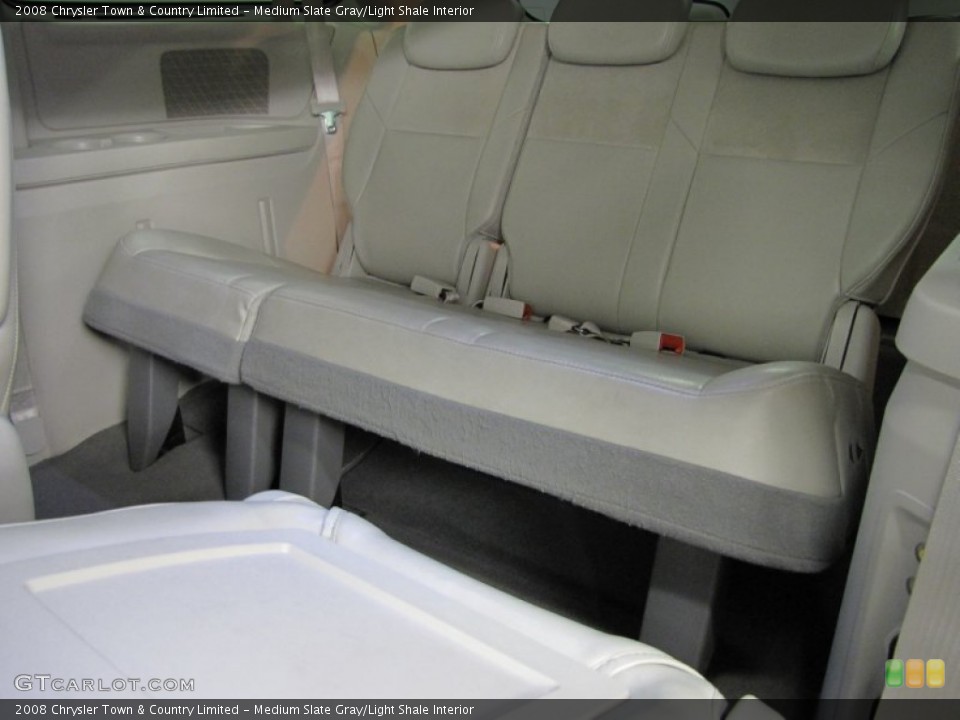 Medium Slate Gray/Light Shale Interior Rear Seat for the 2008 Chrysler Town & Country Limited #73865864
