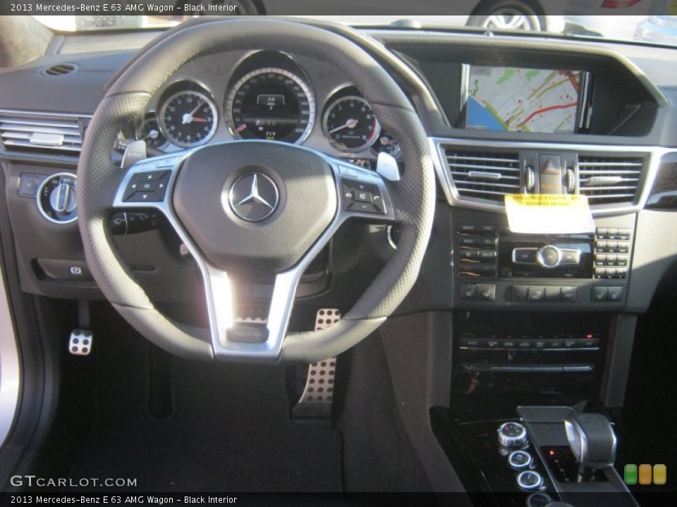 Black Interior Dashboard for the 2013 Mercedes-Benz E 63 AMG Wagon #73870295