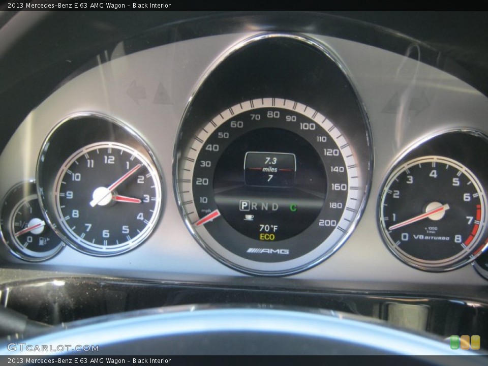 Black Interior Gauges for the 2013 Mercedes-Benz E 63 AMG Wagon #73870323