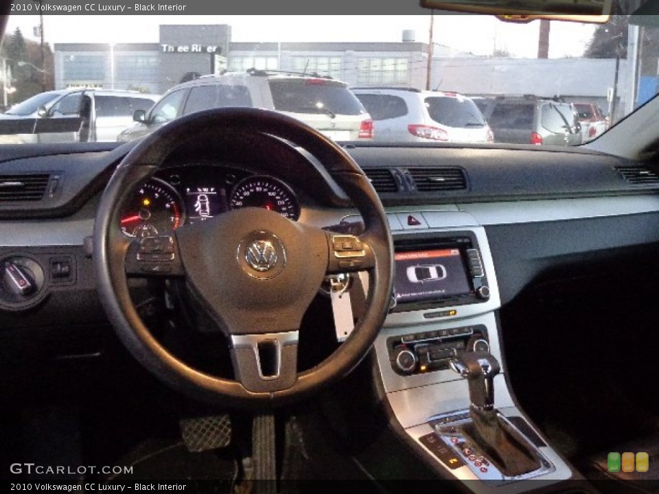 Black Interior Dashboard for the 2010 Volkswagen CC Luxury #73871654