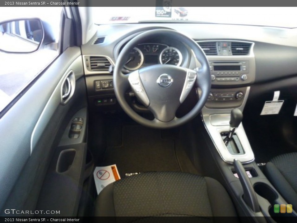 Charcoal Interior Photo for the 2013 Nissan Sentra SR #73872075