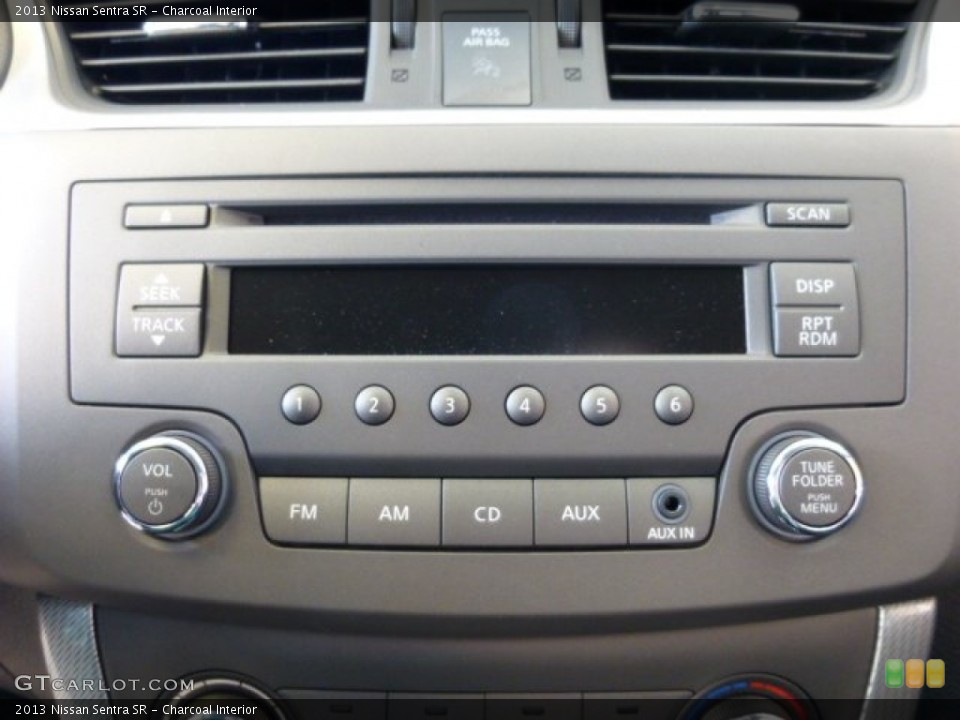 Charcoal Interior Audio System for the 2013 Nissan Sentra SR #73872149