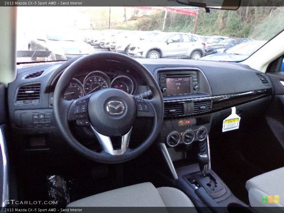 Sand Interior Prime Interior for the 2013 Mazda CX-5 Sport AWD #73872890
