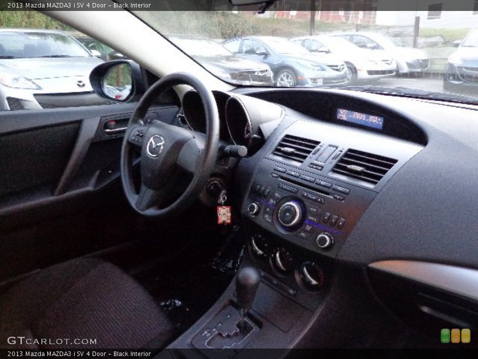 Black Interior Dashboard for the 2013 Mazda MAZDA3 i SV 4 Door #73873349