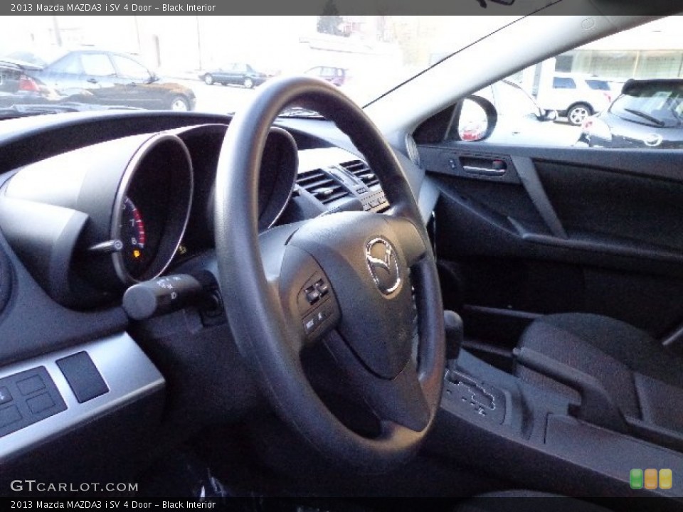 Black Interior Photo for the 2013 Mazda MAZDA3 i SV 4 Door #73873466