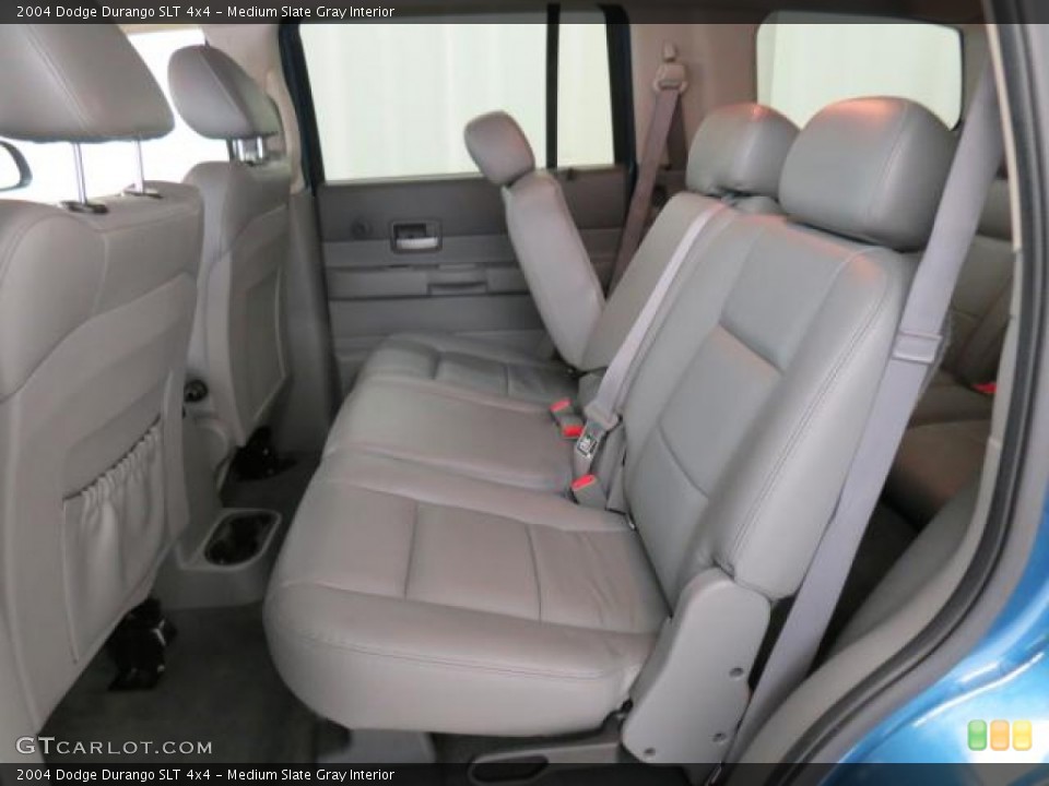 Medium Slate Gray Interior Rear Seat for the 2004 Dodge Durango SLT 4x4 #73873964
